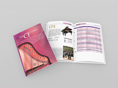 Création mise en page automatique catalogue yamaha musique europe